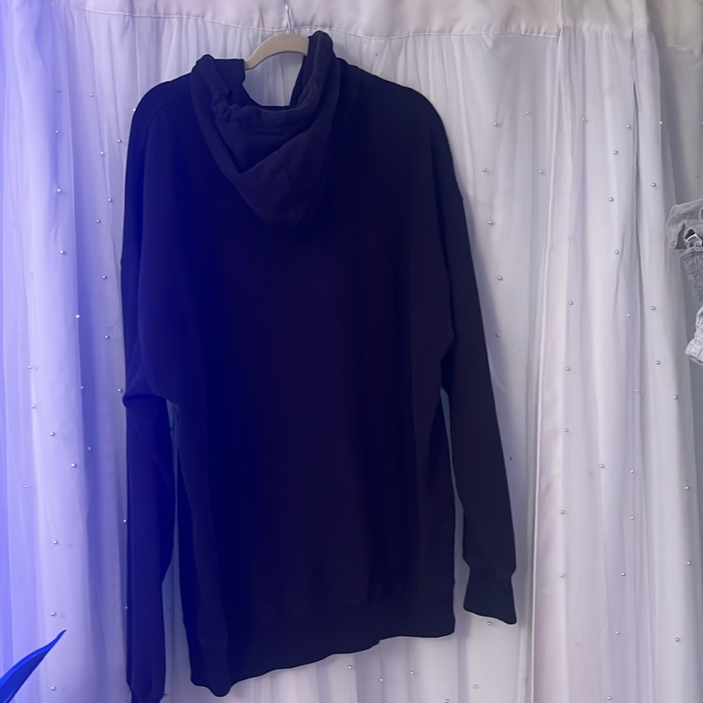 Brandy Melville Black Radio Silence Hoodie - Picture 5 of 5